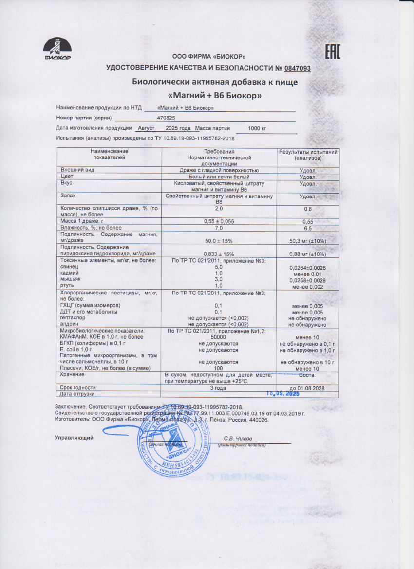 Паспорт №082025